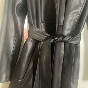 Zara Women's Black Leather Jacket